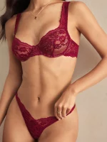 MYSTIQ Floral Lace Underwire Lingerie Set - Image 4